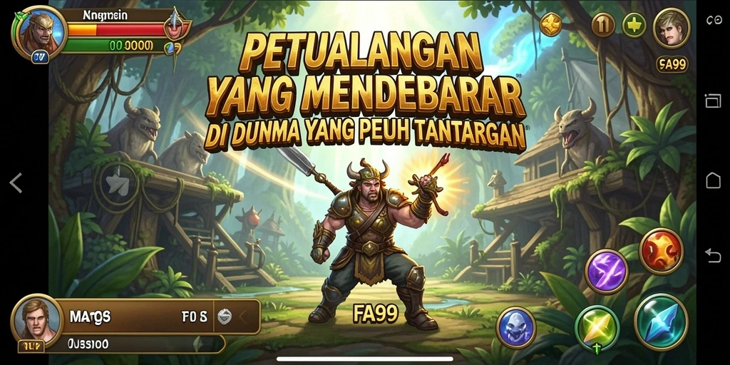 Tampilan menarik dari gameplay FA99 yang penuh aksi dan petualangan.