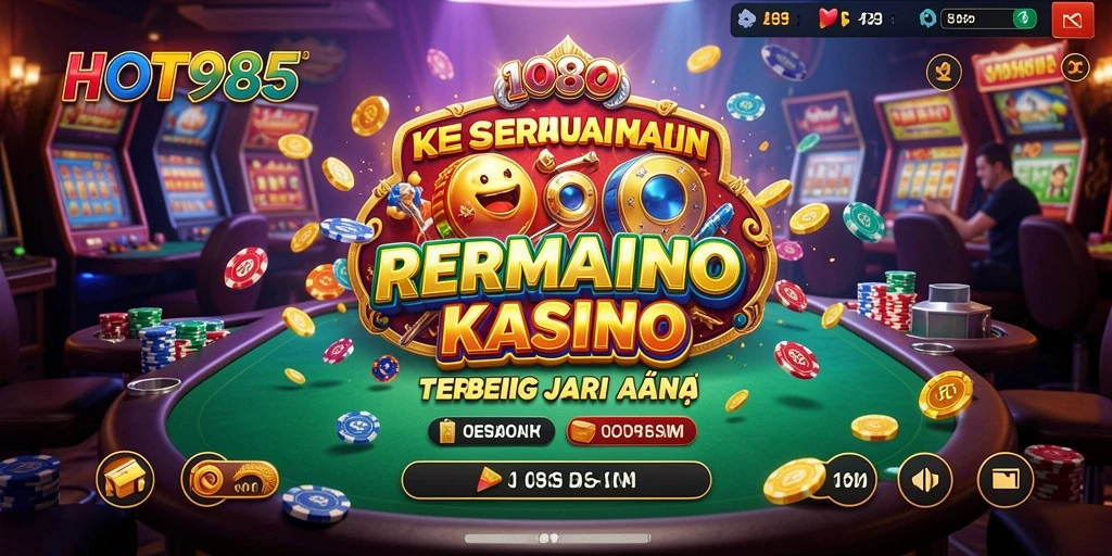 Tampilan gameplay HOT985 yang seru dan menarik untuk pemain Kasino.