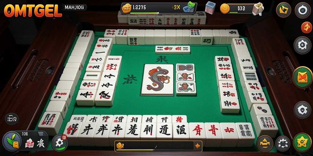 Tampilan menarik saat bermain Mahjong di OMTOGEL.